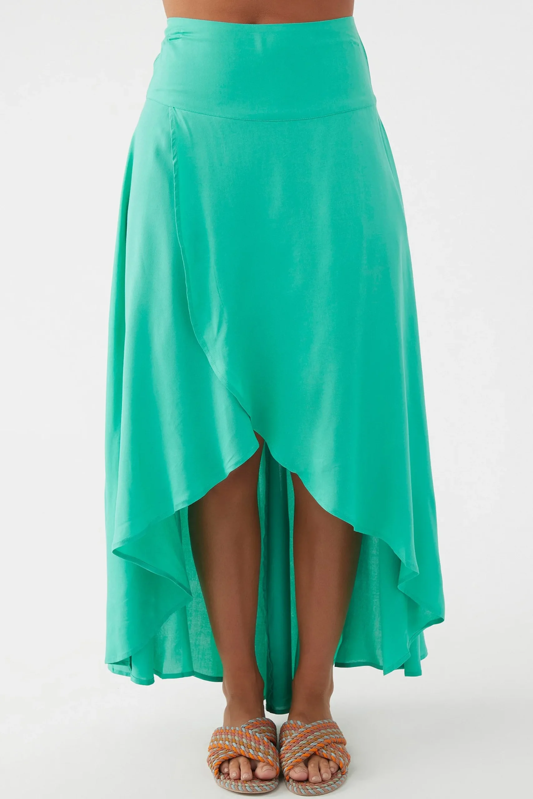 AMBROSIO HIGH-LOW MAXI SKIRT