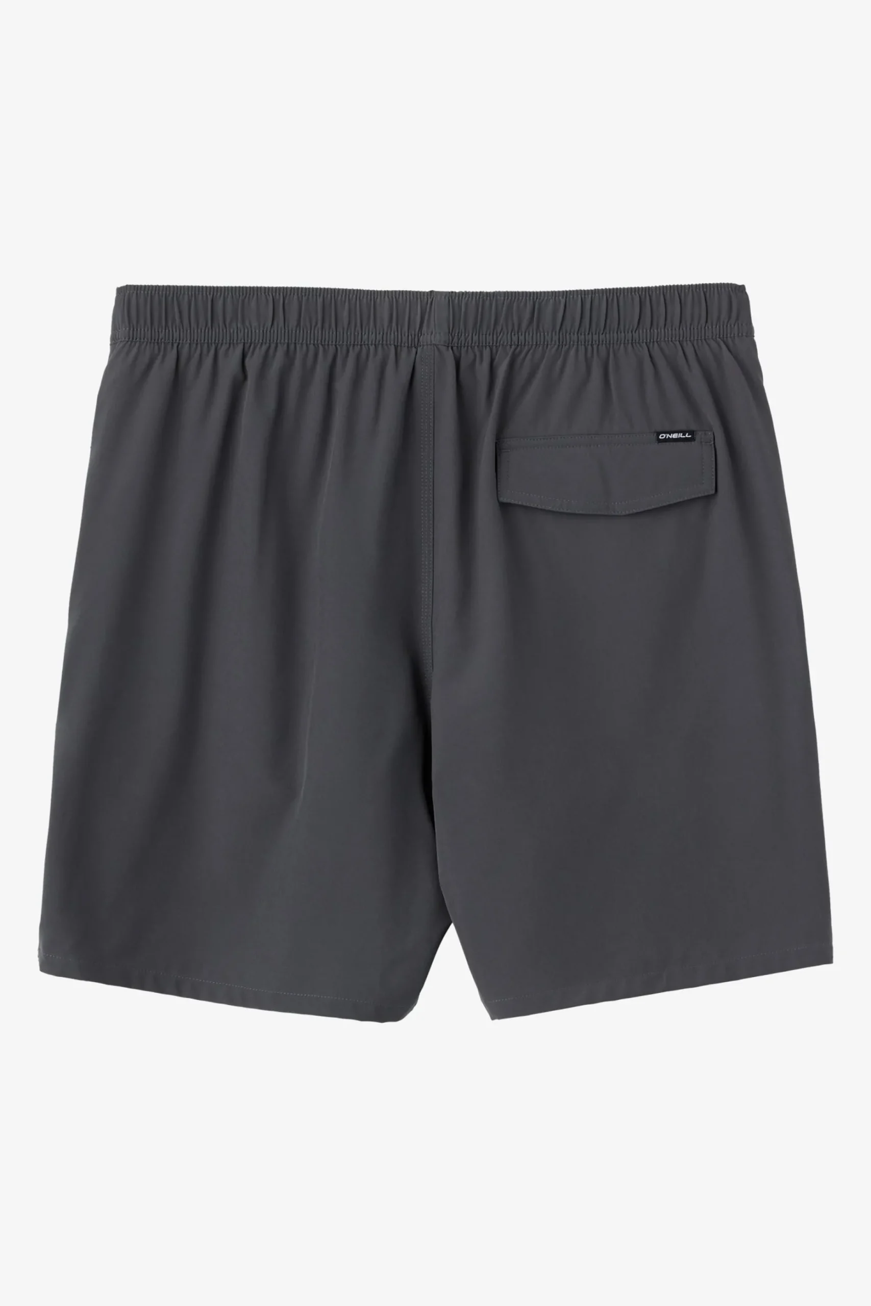 DIVERGENT ELASTIC WAIST LINED 17" SWIM TRUNKS
