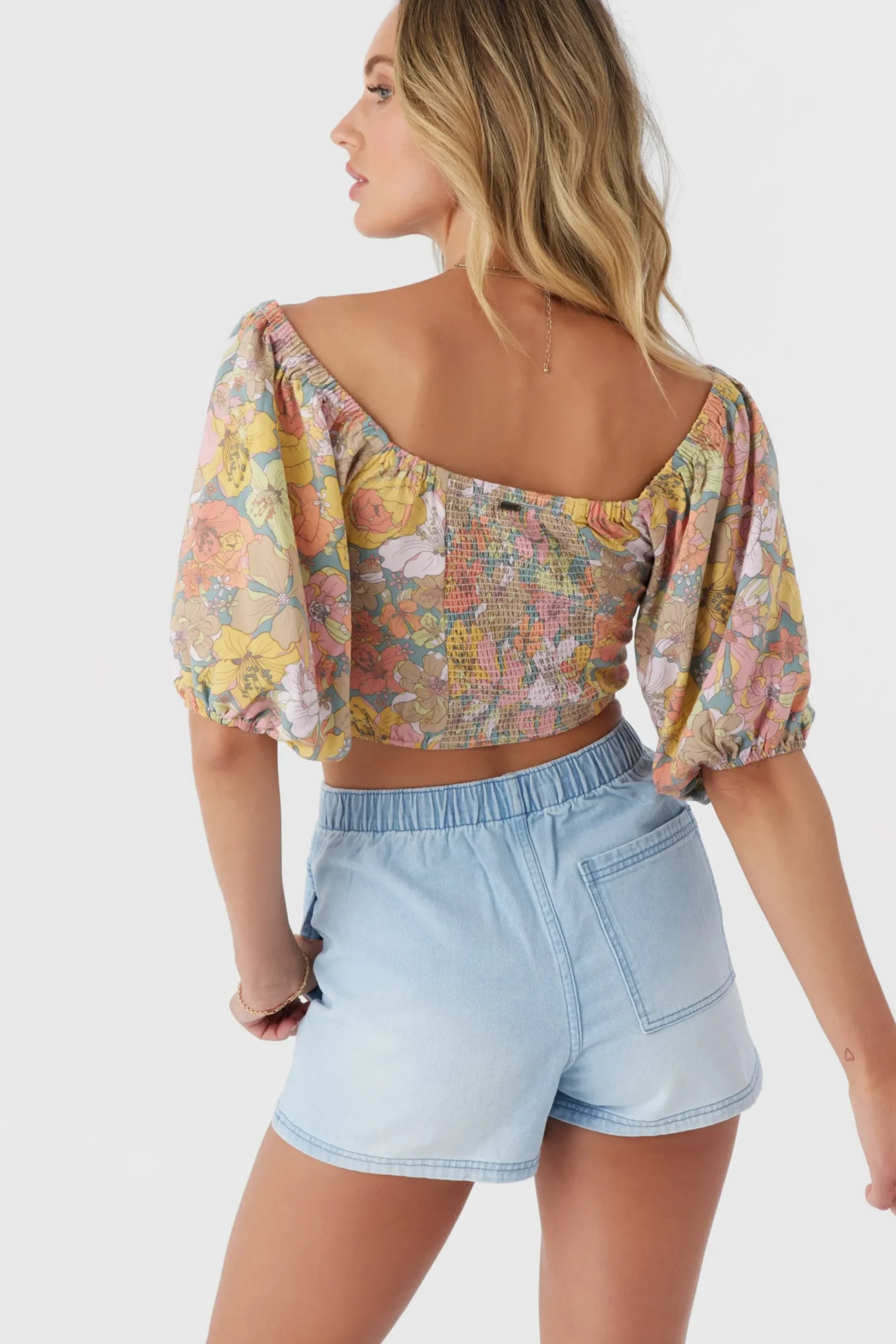 DORIAN JANIS FLORAL TOP