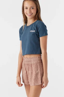 GIRL'S GABI LORDES ANIMAL BEACH SHORTS