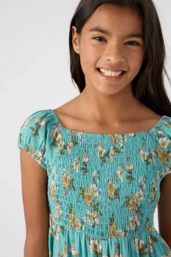 GIRL'S LOREN WOVEN ROMPER