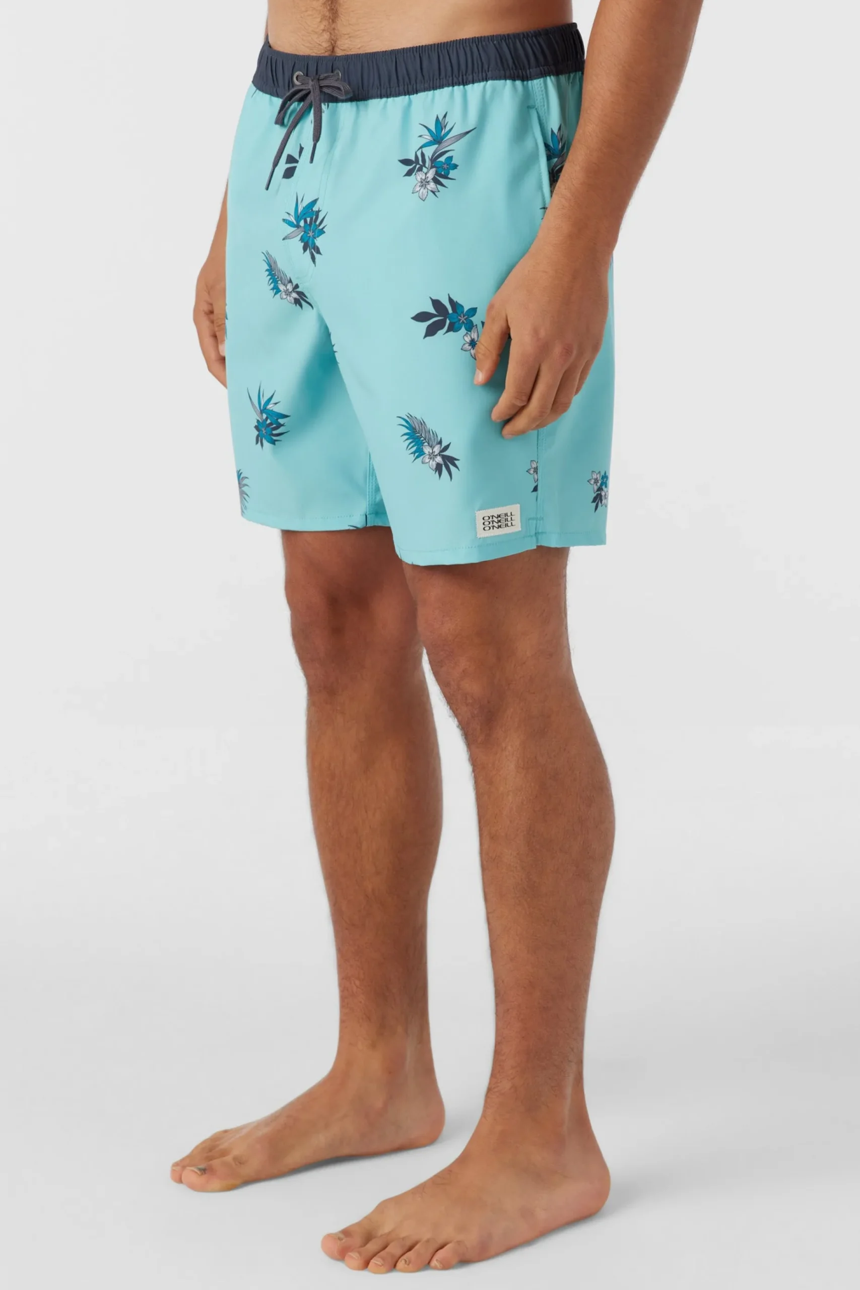 HERMOSA ELASTIC WAIST 17" SWIM TRUNKS