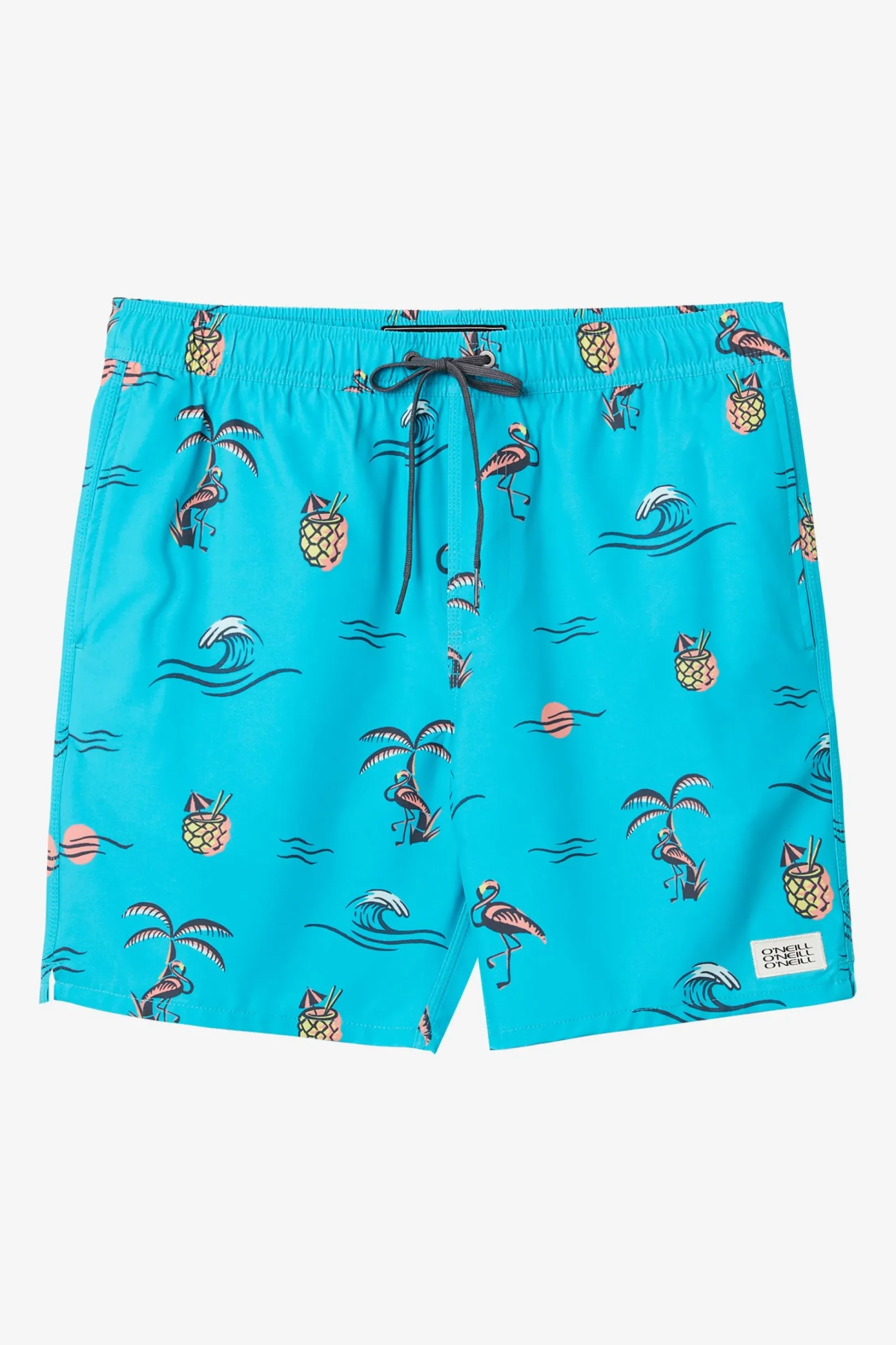 HERMOSA ELASTIC WAIST 17" SWIM TRUNKS