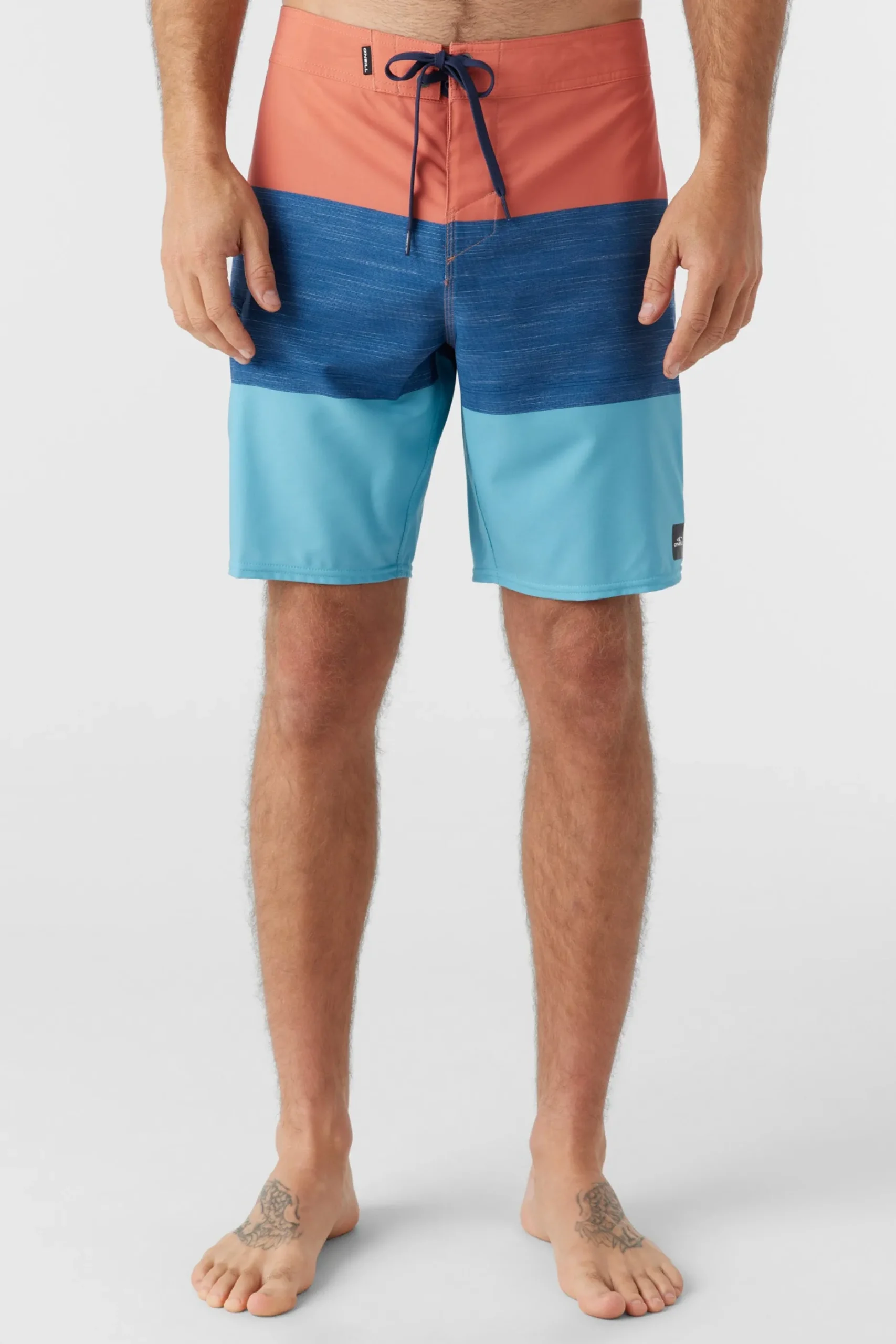 HYPERFREAK HEAT BLOCK 19" BOARDSHORTS