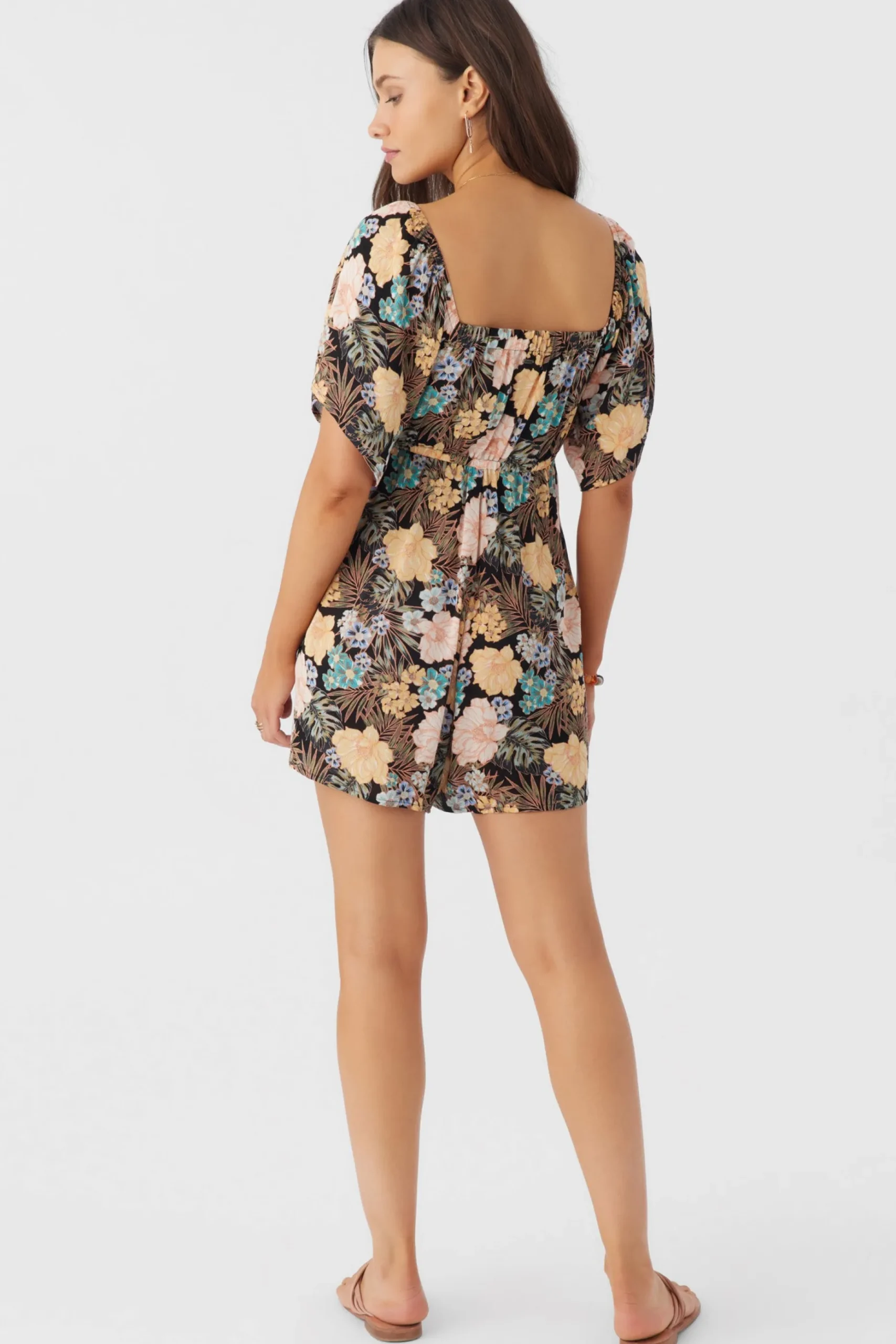 JASLYNN MACAW TROPICAL ROMPER