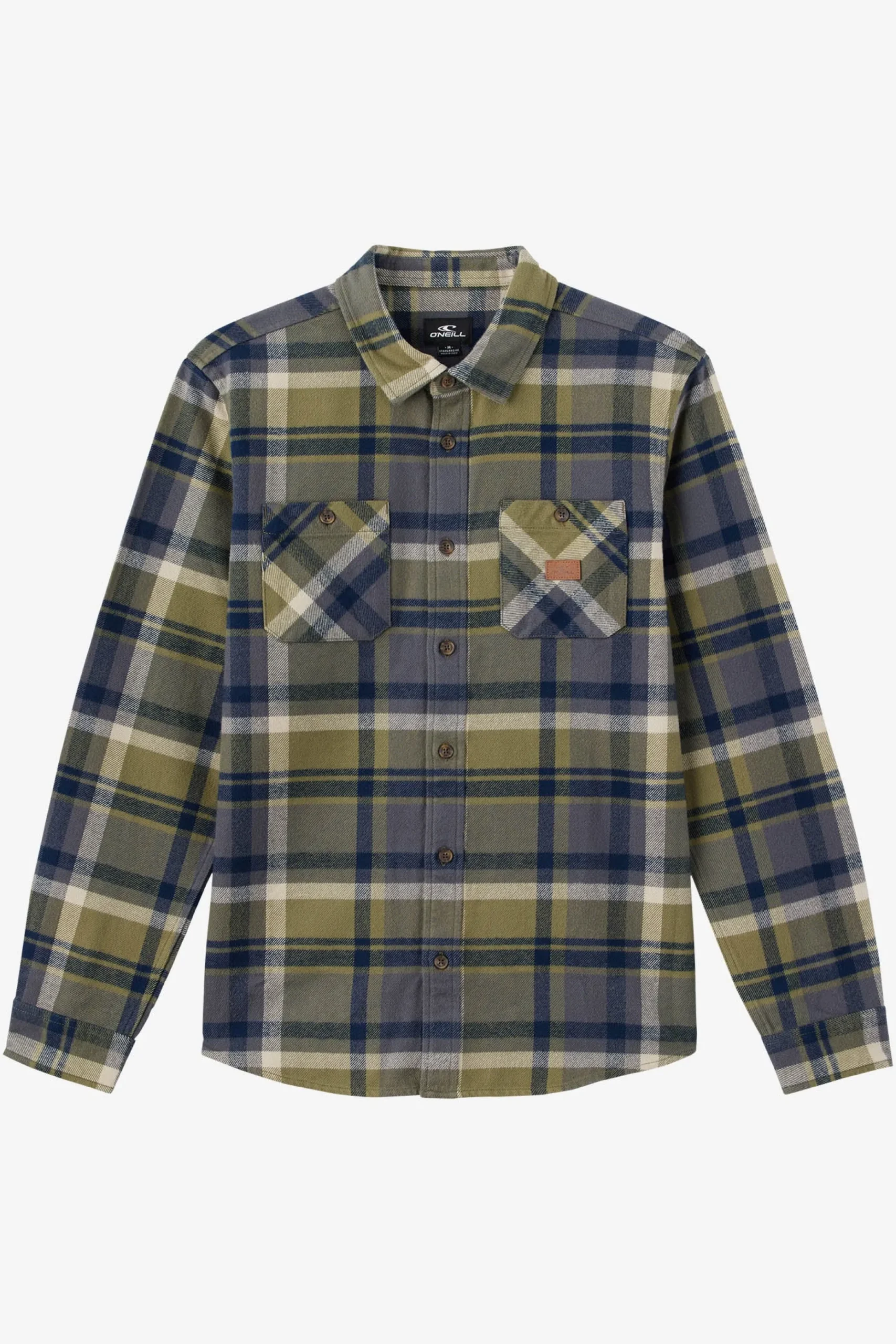 LANDMARKED FLANNEL STANDARD FIT LONG SLEEVE SHIRT