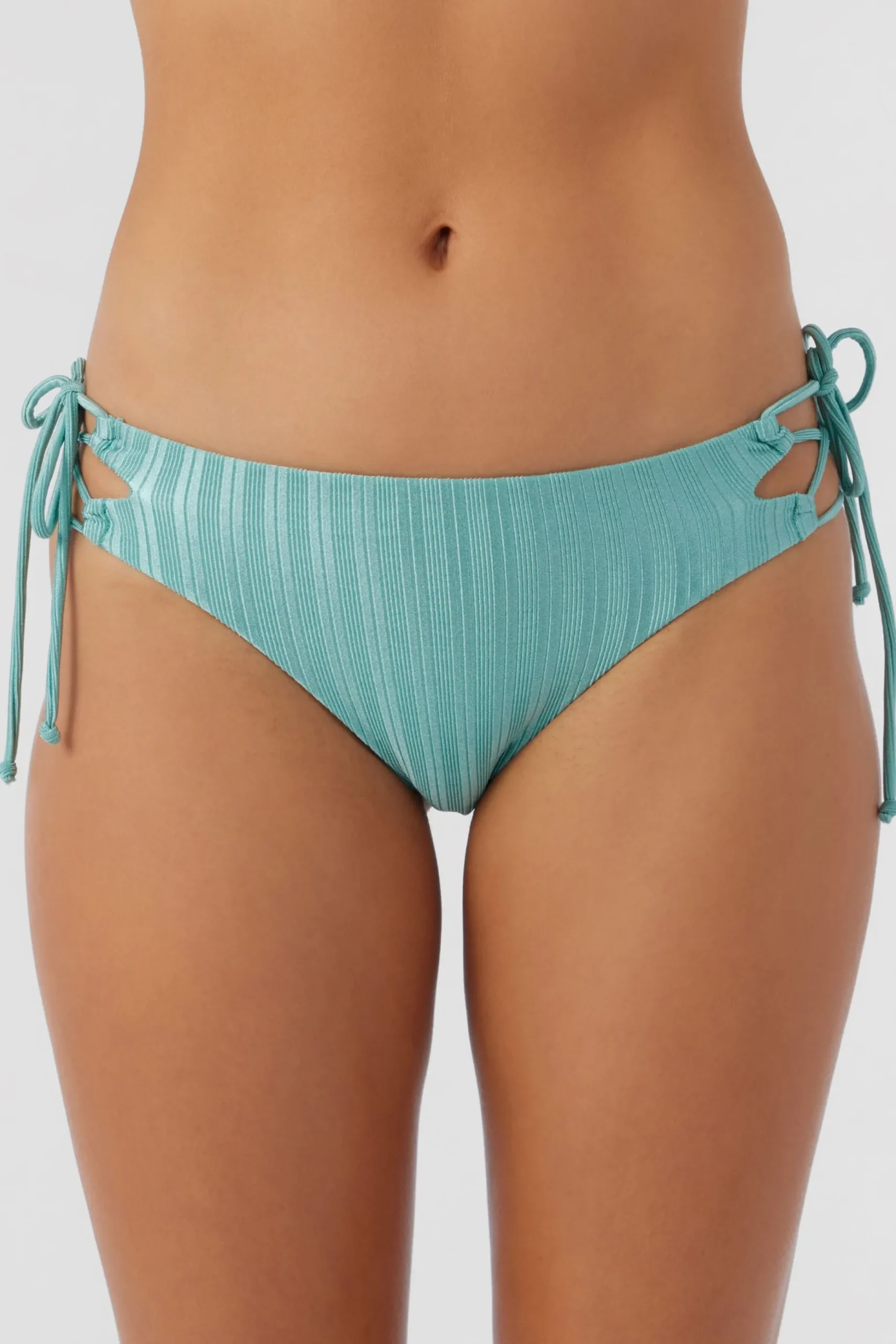 MIZI METALLIC RIB JENSEN SKIMPY BOTTOMS