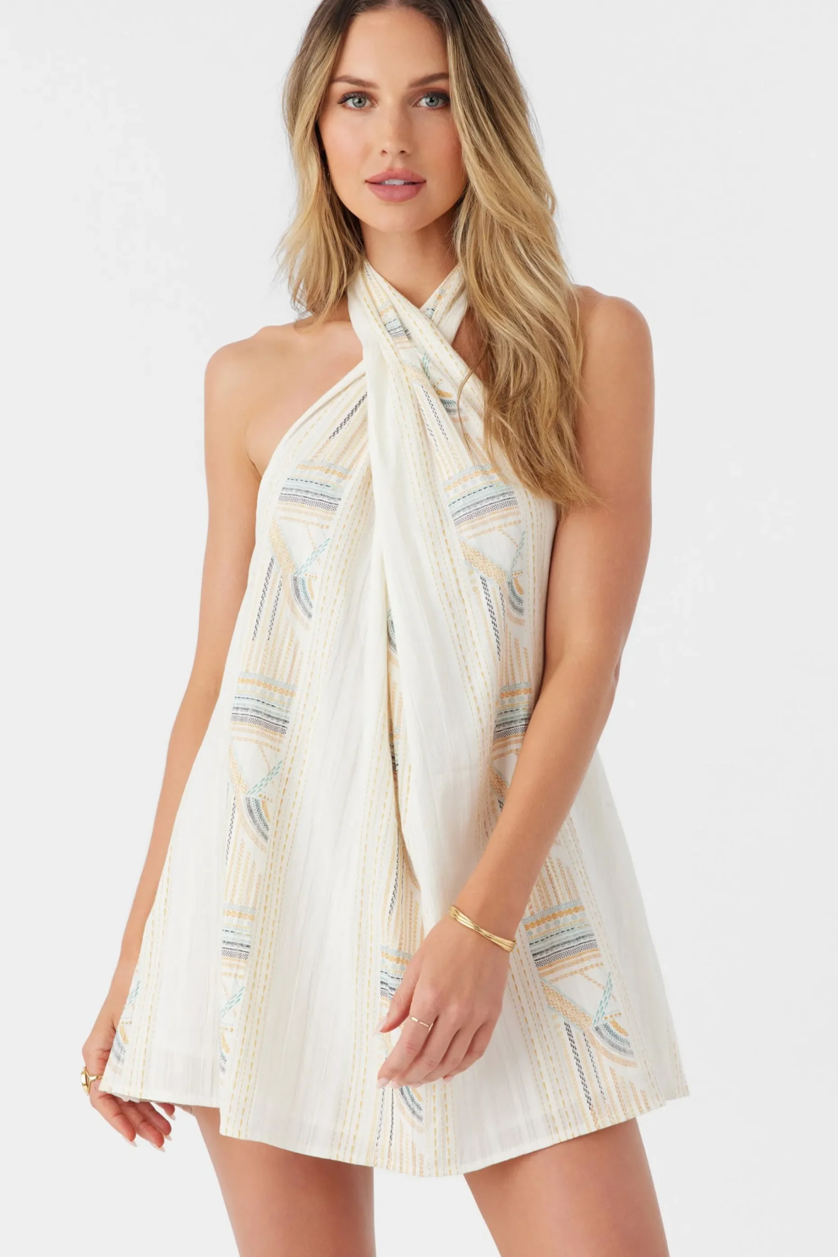 NAIMA HALTER DRESS