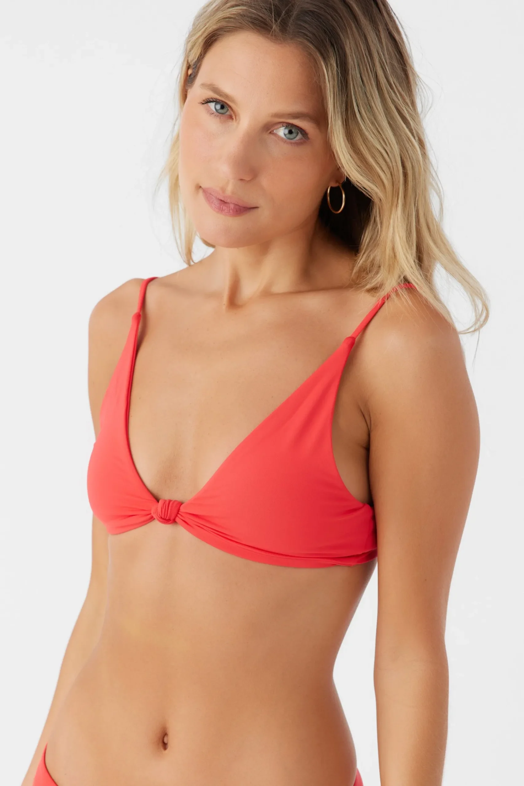 SALTWATER SOLIDS PISMO TALL TRI BRALETTE TOP