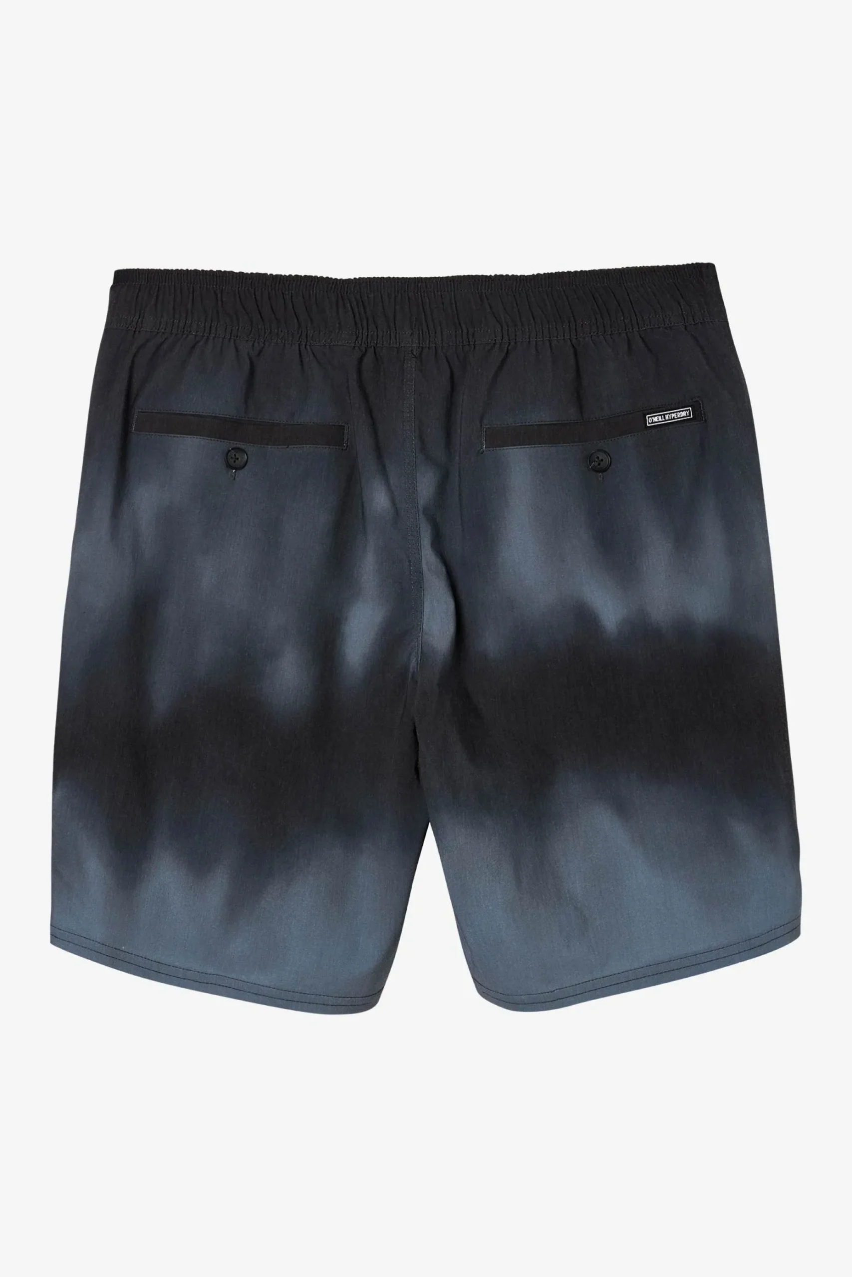 STOCKTON PRINT ELASTIC WAIST 18" HYBRID SHORTS
